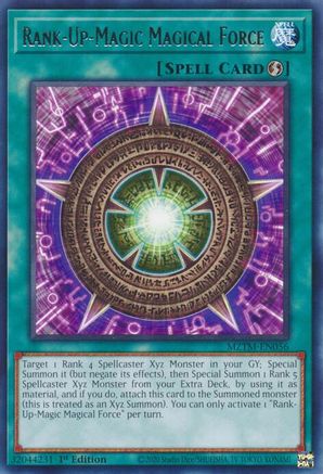 Force Magique de Rank-Up [MZTM-EN056] Rare 