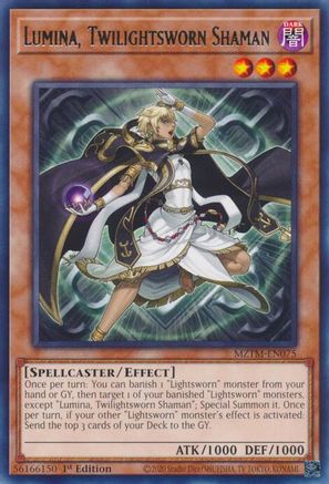 Lumina, Twilightsworn Shaman [MZTM-EN075] Rare - Yu-Gi-Oh! - Card Brawlers | Quebec | Canada |