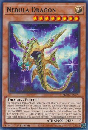 Nebula Dragon [MZTM-EN078] Rare - Yu-Gi-Oh! - Card Brawlers | Quebec | Canada |