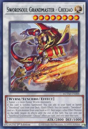 Swordsoul Grandmaster - Chixiao [MZTM-EN088] Rare - Yu-Gi-Oh! - Card Brawlers | Quebec | Canada |