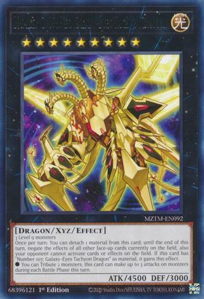 Number C107: Neo Galaxy-Eyes Tachyon Dragon [MZTM-EN092] Rare - Yu-Gi-Oh! - Card Brawlers | Quebec | Canada |
