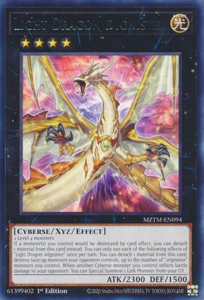 Light Dragon @Ignister [MZTM-EN094] Rare - Yu-Gi-Oh! - Card Brawlers | Quebec | Canada |