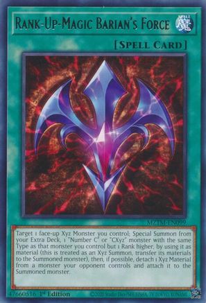 Rank-Up-Magic Barian's Force [MZTM-EN099] Rare - Yu-Gi-Oh! - Card Brawlers | Quebec | Canada |