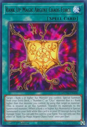 Rank-Up-Magic Argent Chaos Force [MZTM-EN100] Rare - Yu-Gi-Oh! - Card Brawlers | Quebec | Canada |