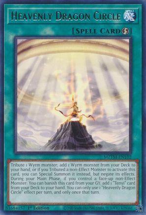Heavenly Dragon Circle [MZTM-EN102] Rare - Yu-Gi-Oh! - Card Brawlers | Quebec | Canada |