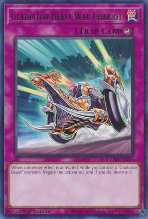 Gladiator Beast War Chariot [MZTM-EN105] Rare - Yu-Gi-Oh! - Card Brawlers | Quebec | Canada |