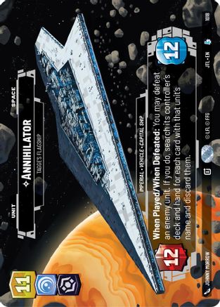 Annihilator - Tagge's Flagship (1018) (Prestige) (1018) [Jump to Lightspeed] - Fantasy Flight Games - Card Brawlers | Quebec | Canada |