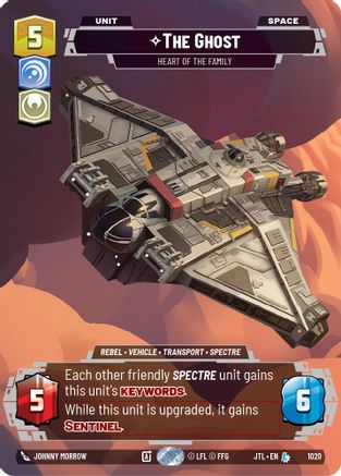The Ghost - Heart of the Family (1020) (Prestige) (1020) [Jump to Lightspeed] - Fantasy Flight Games - Card Brawlers | Quebec | Canada |