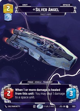 Silver Angel - Trace's Hope (1022) (Prestige) (1022) [Jump to Lightspeed] - Fantasy Flight Games - Card Brawlers | Quebec | Canada |