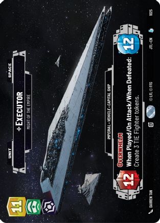 Executor - Might of the Empire (1025) (Prestige) (1025) [Jump to Lightspeed] - Fantasy Flight Games - Card Brawlers | Quebec | Canada |
