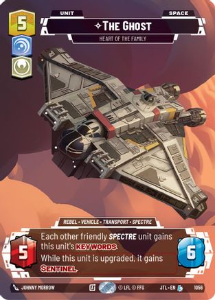 The Ghost - Heart of the Family (1056) (Prestige Foil) (1056) [Jump to Lightspeed] - Fantasy Flight Games - Card Brawlers | Quebec | Canada |
