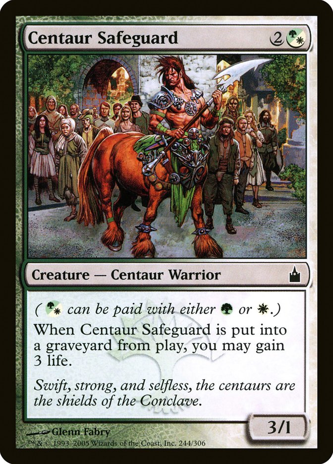 Centaur Safeguard [Ravnica: City of Guilds] - Magic: The Gathering - Card Brawlers | Quebec | Canada |