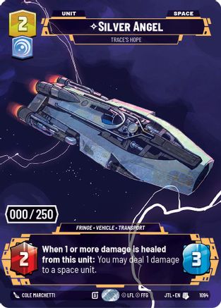 Silver Angel - Trace's Hope (1094) (Serialized) (1094) [Jump to Lightspeed] - Fantasy Flight Games - Card Brawlers | Quebec | Canada |