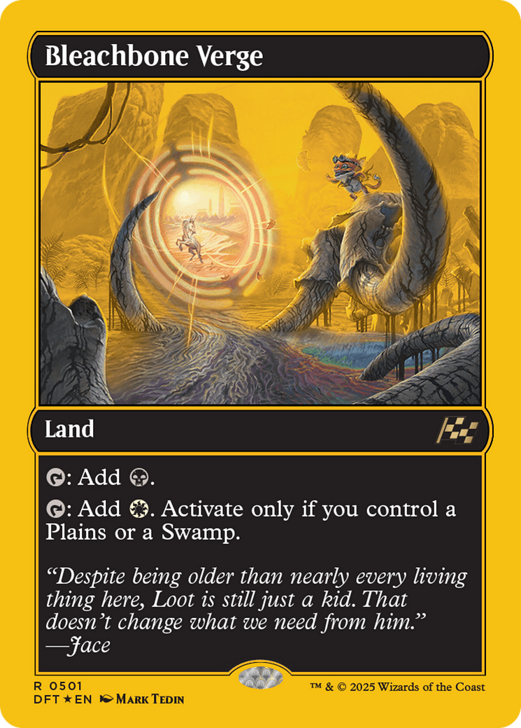 Bleachbone Verge (First-Place Foil) [Aetherdrift] - Magic: The Gathering - Card Brawlers | Quebec | Canada |
