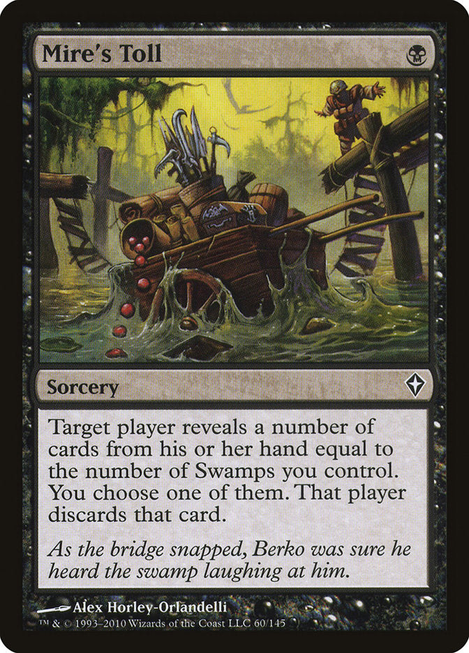 Mire's Toll [Worldwake] - Magic: The Gathering - Card Brawlers | Quebec | Canada |