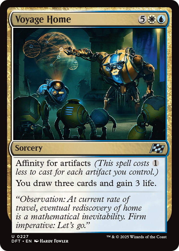 Voyage Home [Aetherdrift] - Magic: The Gathering - Card Brawlers | Quebec | Canada |