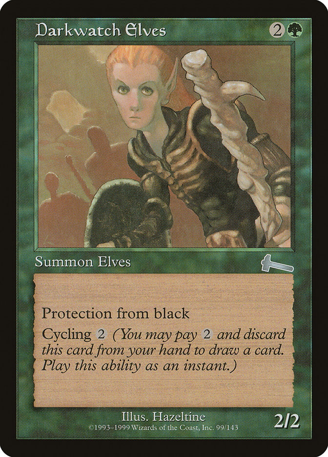 Darkwatch Elves [Urza's Legacy] - Magic: The Gathering - Card Brawlers | Quebec | Canada |