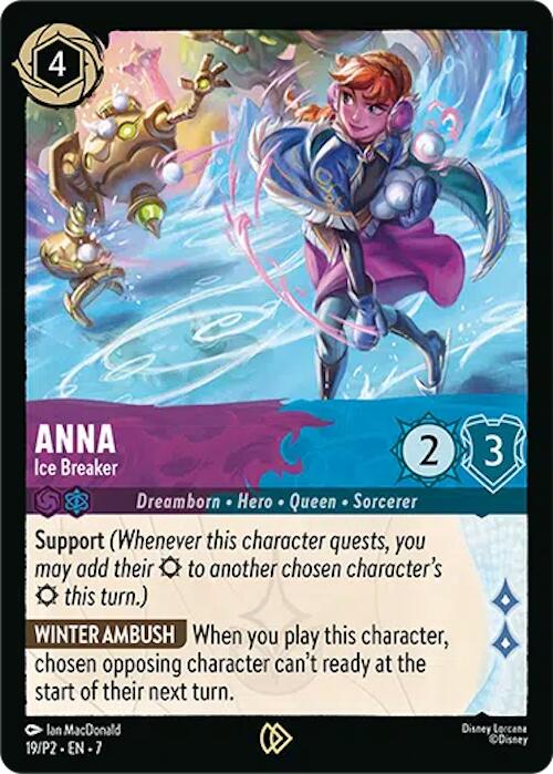 Anna - Ice Breaker (19) [Promo Cards] - Disney - Card Brawlers | Quebec | Canada |