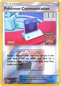 Pokemon Communication (152a/181) (Oceania International Promo) [Sun & Moon: Team Up] - Pokémon - Card Brawlers | Quebec | Canada |