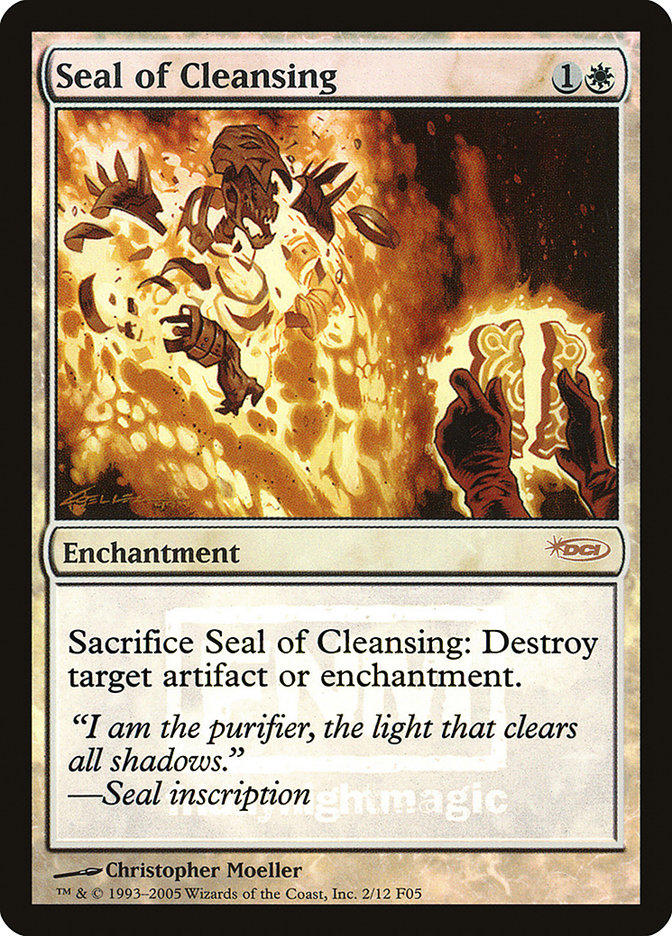 Seal of Cleansing [Friday Night Magic 2005] - Magic: The Gathering - Card Brawlers | Quebec | Canada |