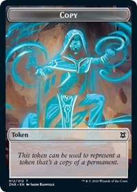 Copy // Illusion Double-Sided Token [Zendikar Rising Tokens] - Magic: The Gathering - Card Brawlers | Quebec | Canada |
