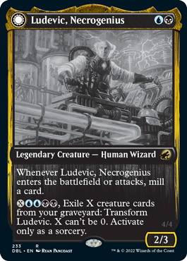 Ludevic, Necrogenius // Olag, Ludevic's Hubris [Innistrad: Double Feature] - Magic: The Gathering - Card Brawlers | Quebec | Canada |