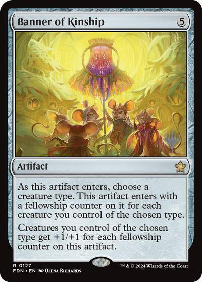 Banner of Kinship (Promo Pack) [Foundations Promos] - Magic: The Gathering - Card Brawlers | Quebec | Canada |