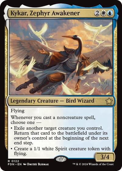 Kykar, Zephyr Awakener (Promo Pack) [Foundations Promos] - Magic: The Gathering - Card Brawlers | Quebec | Canada |