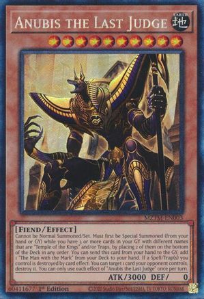 Anubis the Last Judge (Collector's Rare) [MZTM-EN003] Collector's Rare - Yu-Gi-Oh! - Card Brawlers | Quebec | Canada |