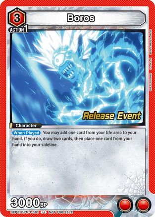 Boros (081) (UEPR/OPM-1-081) - UE06BT One Punch Man Release Event Cards - UE06BT: One Punch Man Release Event Cards - Card Brawlers | Quebec | Canada |