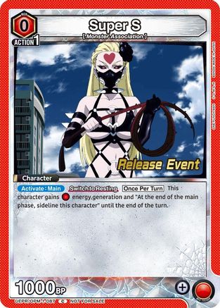 Super S (087) (UEPR/OPM-1-087) - UE06BT One Punch Man Release Event Cards - UE06BT: One Punch Man Release Event Cards - Card Brawlers | Quebec | Canada |