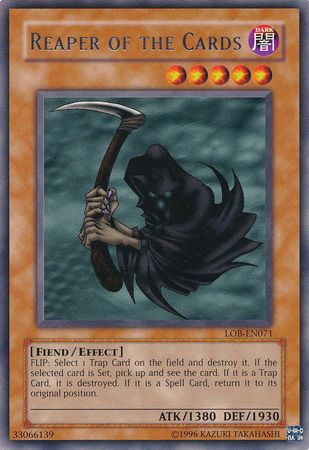 Reaper of the Cards [LOB-EN071] Rare - Yu-Gi-Oh! - Card Brawlers | Quebec | Canada |