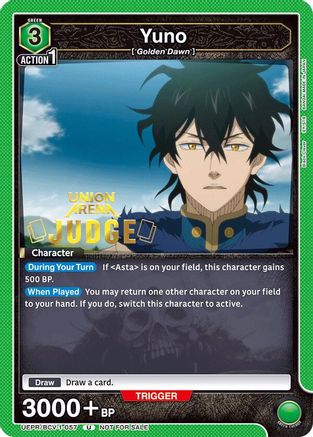 Yuno (Judge Pack) (UEPR/BCV-1-057) - Union Arena Promotion Cards Foil - Union Arena Promotion Cards - Card Brawlers | Quebec | Canada |