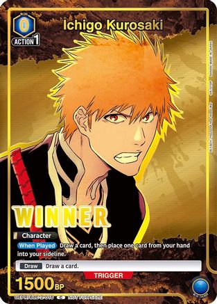 Ichigo Kurosaki (Winner) (UEPR/BLC-2-016) - Union Arena Promotion Cards Foil - Union Arena Promotion Cards - Card Brawlers | Quebec | Canada |