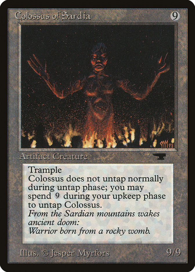 Colossus of Sardia [Antiquities] - Magic: The Gathering - Card Brawlers | Quebec | Canada |