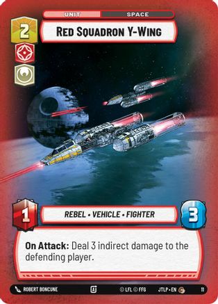 Red Squadron Y-Wing (11) (11) [Jump to Lightspeed: Weekly Play] - Fantasy Flight Games - Card Brawlers | Quebec | Canada |