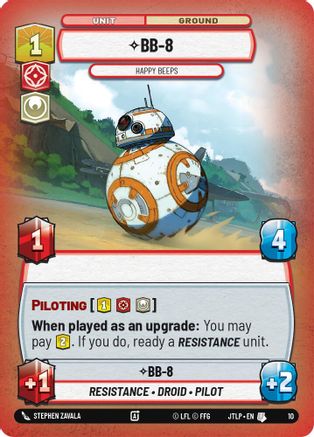 BB-8 - Happy Beeps (10) (10) [Jump to Lightspeed: Weekly Play] - Fantasy Flight Games - Card Brawlers | Quebec | Canada |