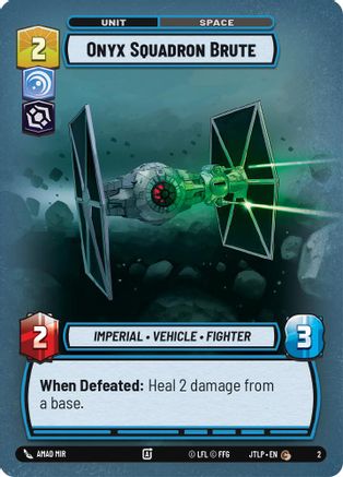 Onyx Squadron Brute (2) (2) [Jump to Lightspeed: Weekly Play] - Fantasy Flight Games - Card Brawlers | Quebec | Canada |