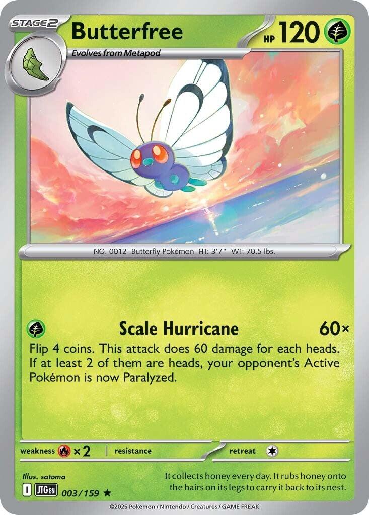 Butterfree (003/159) [Scarlet & Violet: Journey Together] - Pokémon - Card Brawlers | Quebec | Canada |