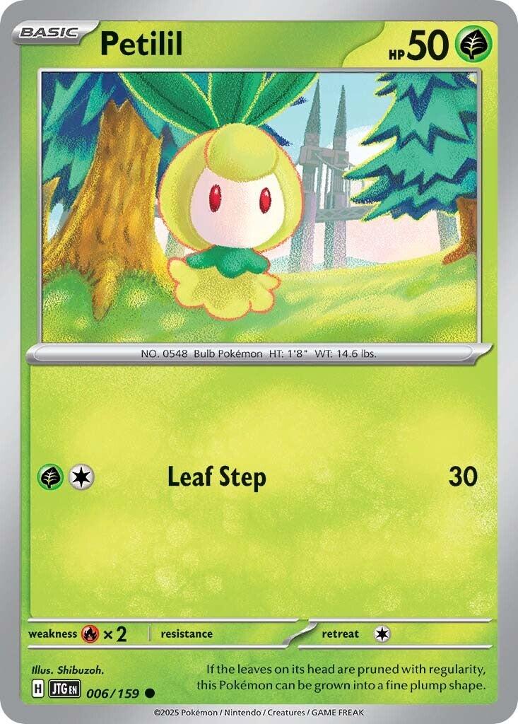 Petilil (006/159) [Scarlet & Violet: Journey Together] - Pokémon - Card Brawlers | Quebec | Canada |