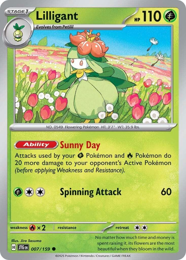 Lilligant (007/159) [Scarlet & Violet: Journey Together] - Pokémon - Card Brawlers | Quebec | Canada |