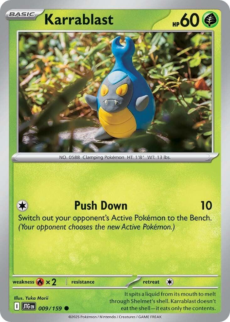Karrablast (009/159) [Scarlet & Violet: Journey Together] - Pokémon - Card Brawlers | Quebec | Canada |