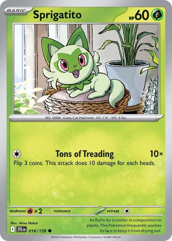 Sprigatito (016/159) [Scarlet & Violet: Journey Together] - Pokémon - Card Brawlers | Quebec | Canada |