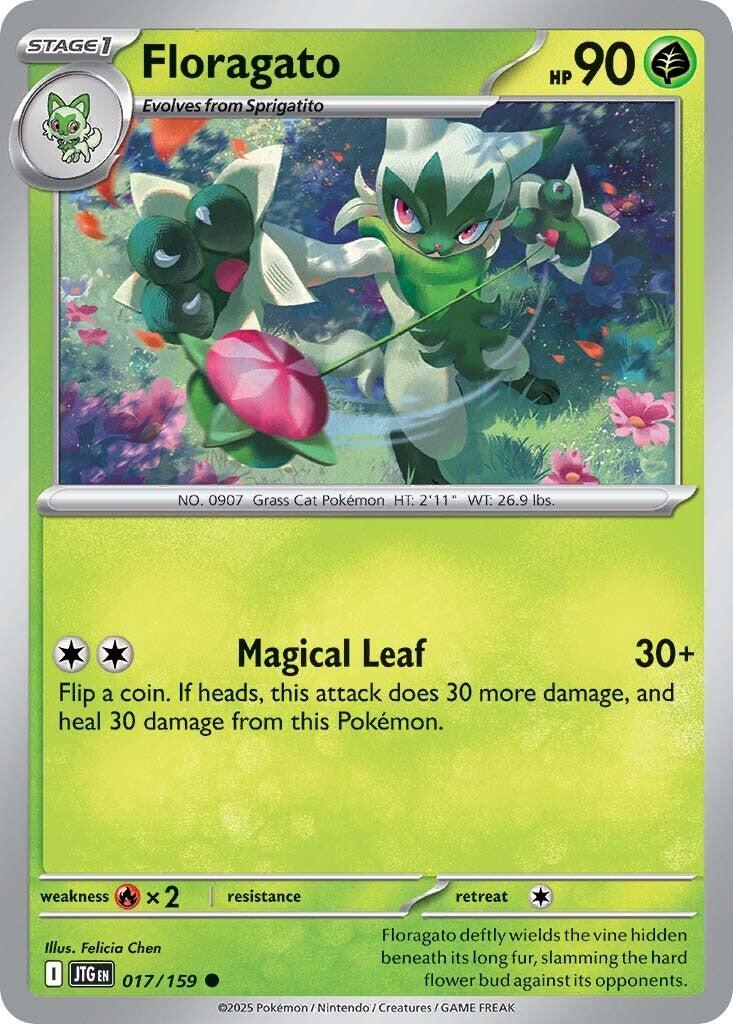 Floragato (017/159) [Scarlet & Violet: Journey Together] - Pokémon - Card Brawlers | Quebec | Canada |