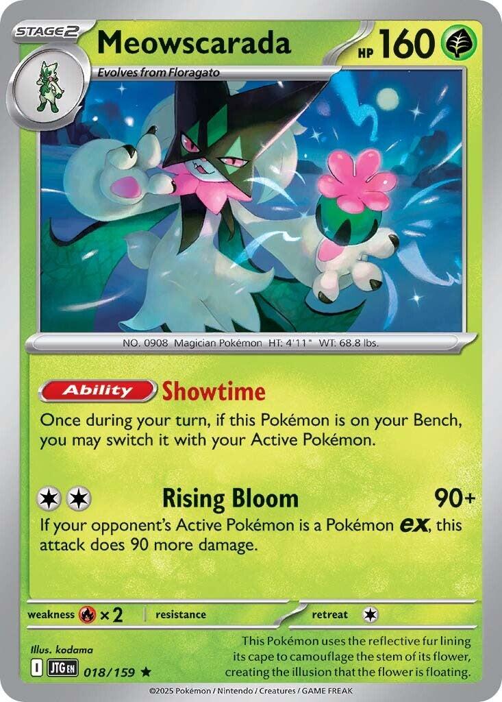 Meowscarada (018/159) [Scarlet & Violet: Journey Together] - Pokémon - Card Brawlers | Quebec | Canada |