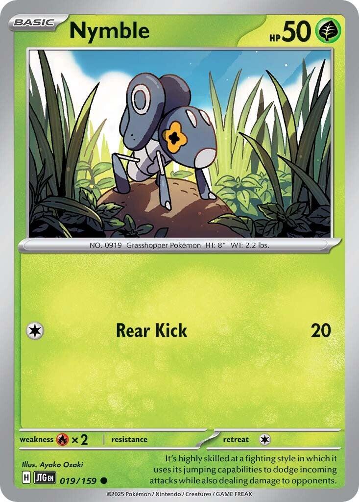 Nymble (019/159) [Scarlet & Violet: Journey Together] - Pokémon - Card Brawlers | Quebec | Canada |