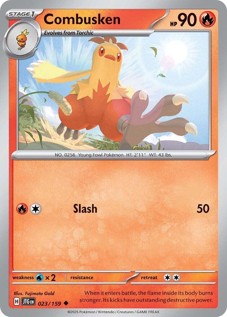 Combusken (023/159) [Scarlet & Violet: Journey Together] - Pokémon - Card Brawlers | Quebec | Canada |