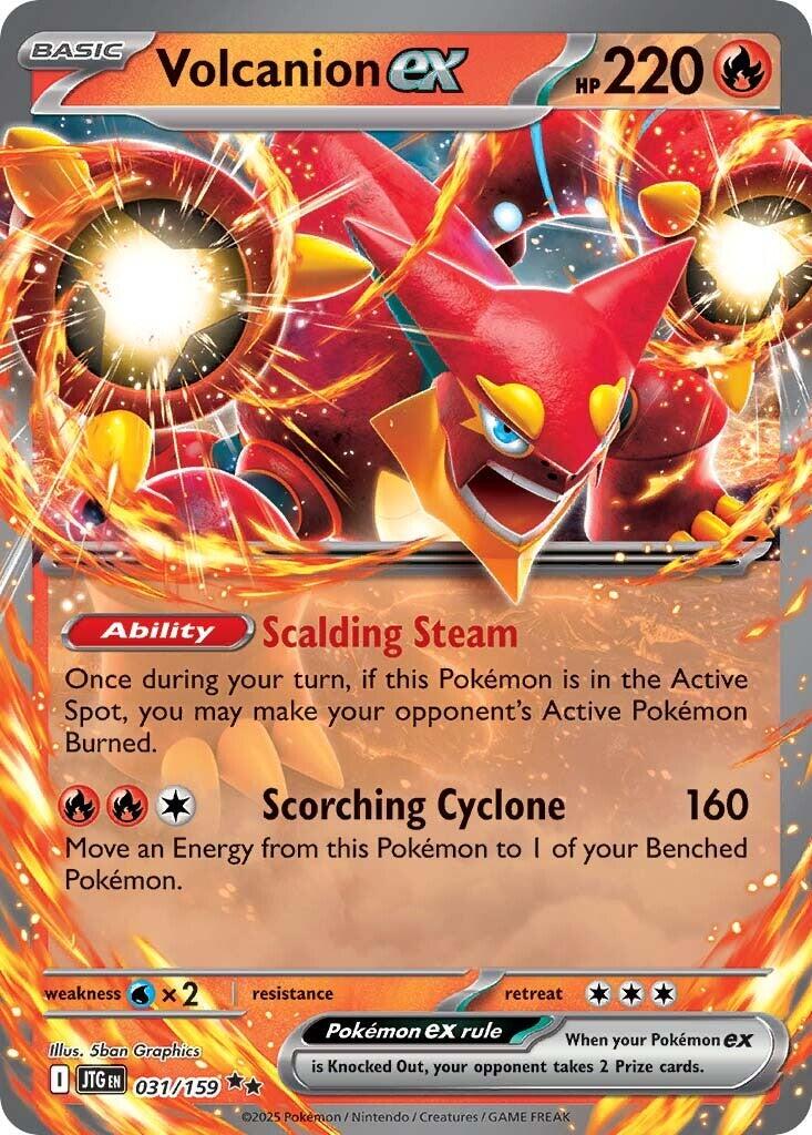 Volcanion ex (031/159) [Scarlet & Violet: Journey Together] - Pokémon - Card Brawlers | Quebec | Canada |