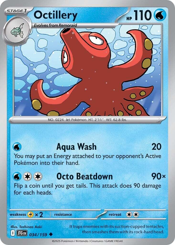 Octillery (034/159) [Scarlet & Violet: Journey Together] - Pokémon - Card Brawlers | Quebec | Canada |