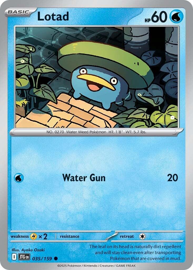 Lotad (035/159) [Scarlet & Violet: Journey Together] - Pokémon - Card Brawlers | Quebec | Canada |